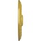 Ekena Millwork Linus Ceiling Medallion, Hand-Painted Rich Gold, 11 1/4"OD x 1 1/8"P CM11LIRGS - alternate 3
